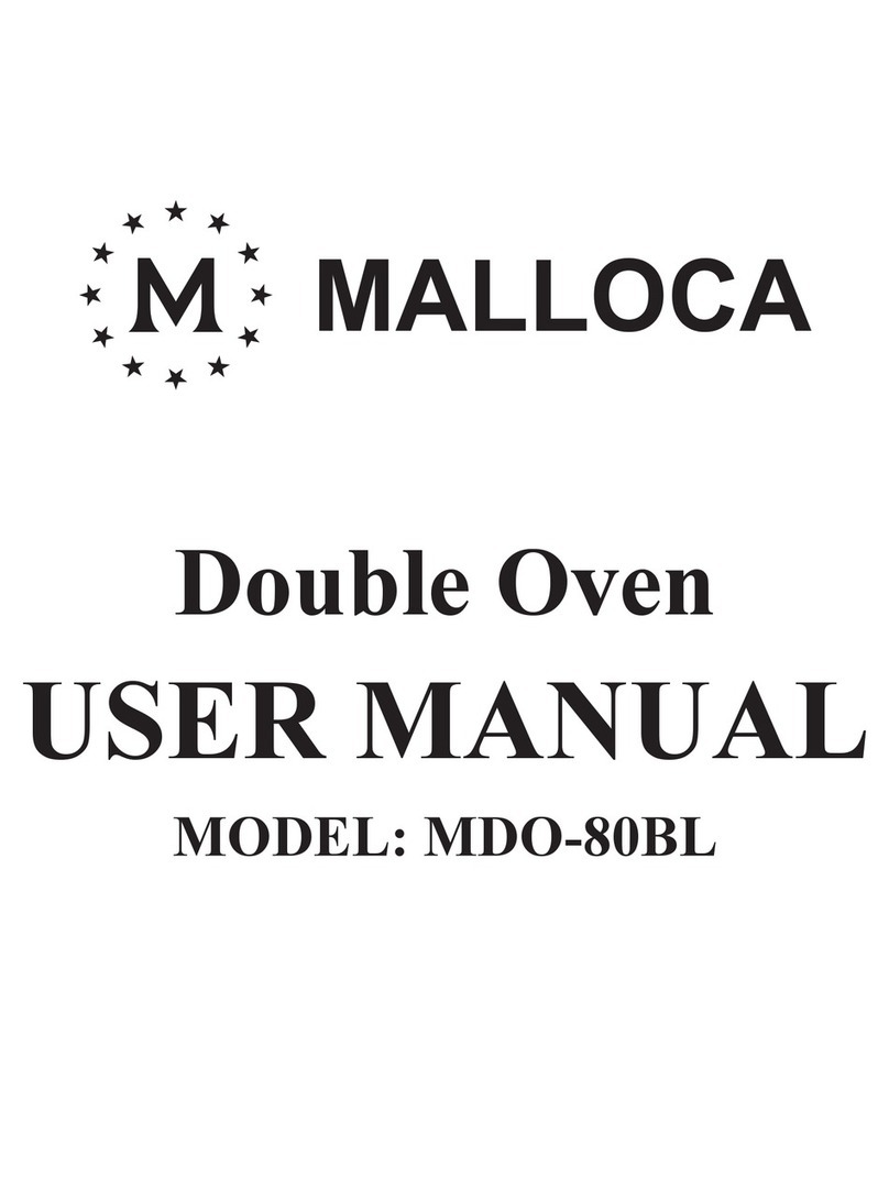 Malloca MDO-80BL User manual