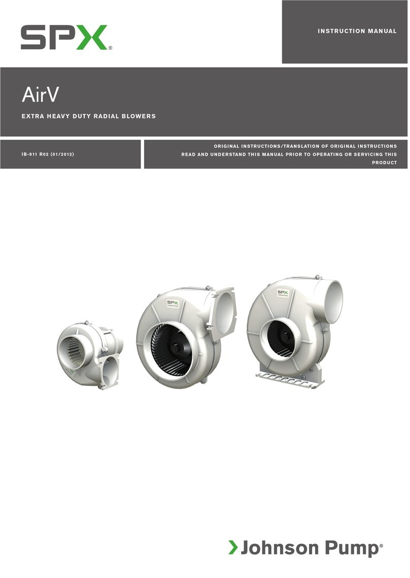 SPX AirV I B-911 R02 instruction manual