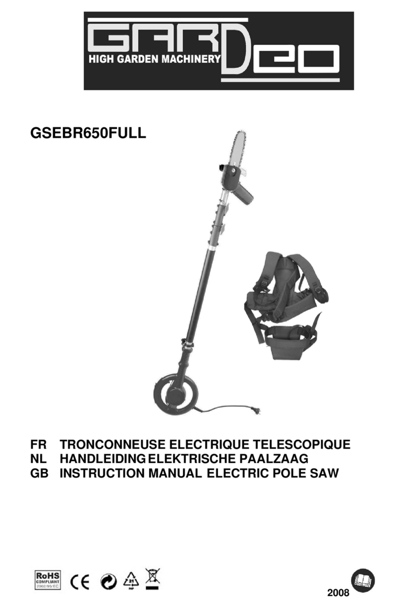 Gardeo GSEBR650FULL instruction manual
