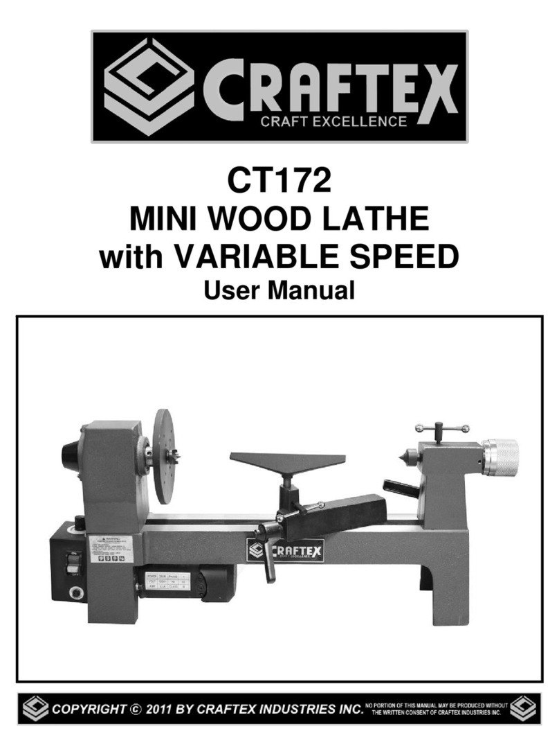 Craftex CT172 User manual
