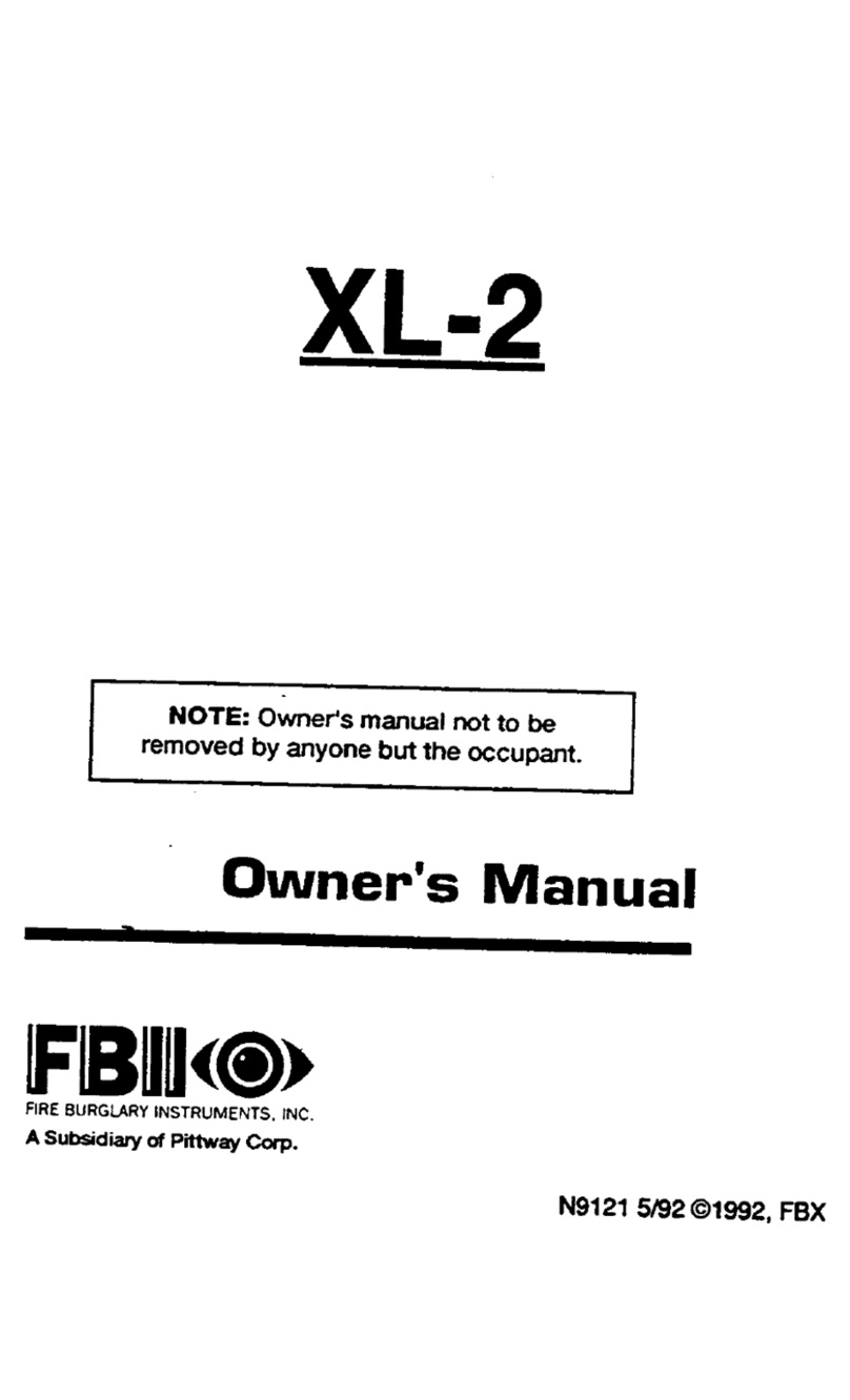 FBI XL-2 owner's manual