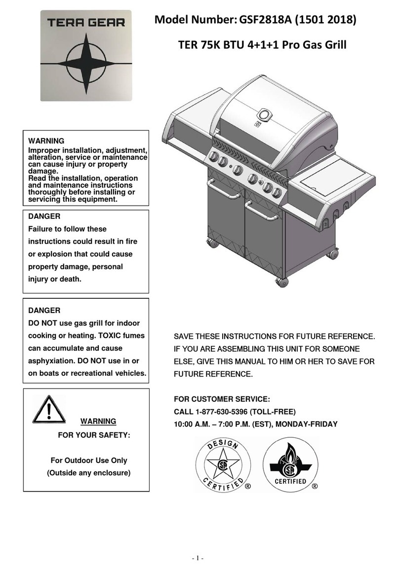 Tera Gear GSF2818A manual