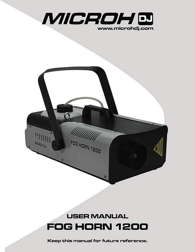 Microh FOG HORN 1200 user manual