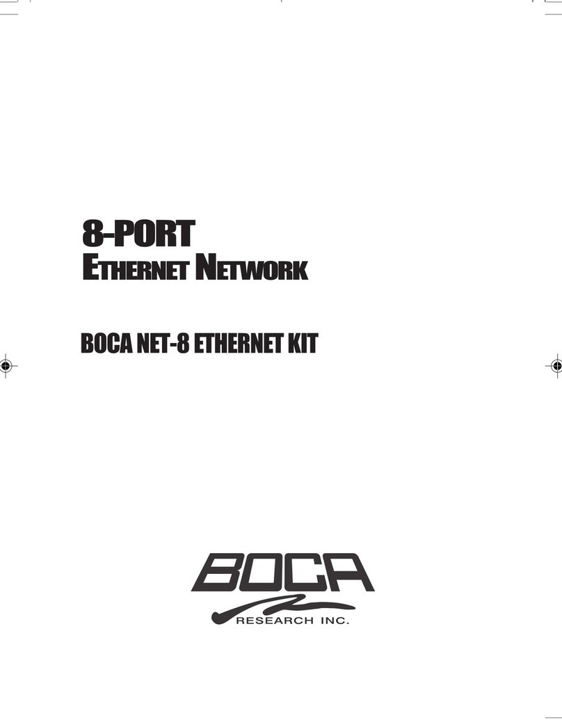 Boca NET-8 installation guide