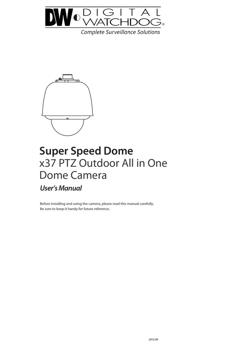 Digital Watchdog DWC-PTZ37XAL User manual
