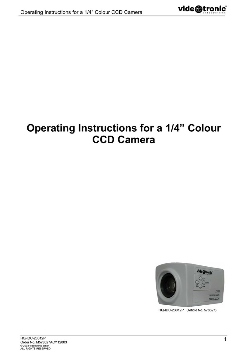 videotronic HQ-IDC-23012P operating instructions
