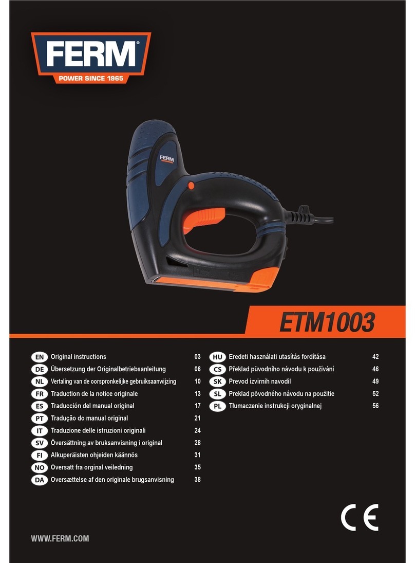 Ferm etm1003 Original instructions