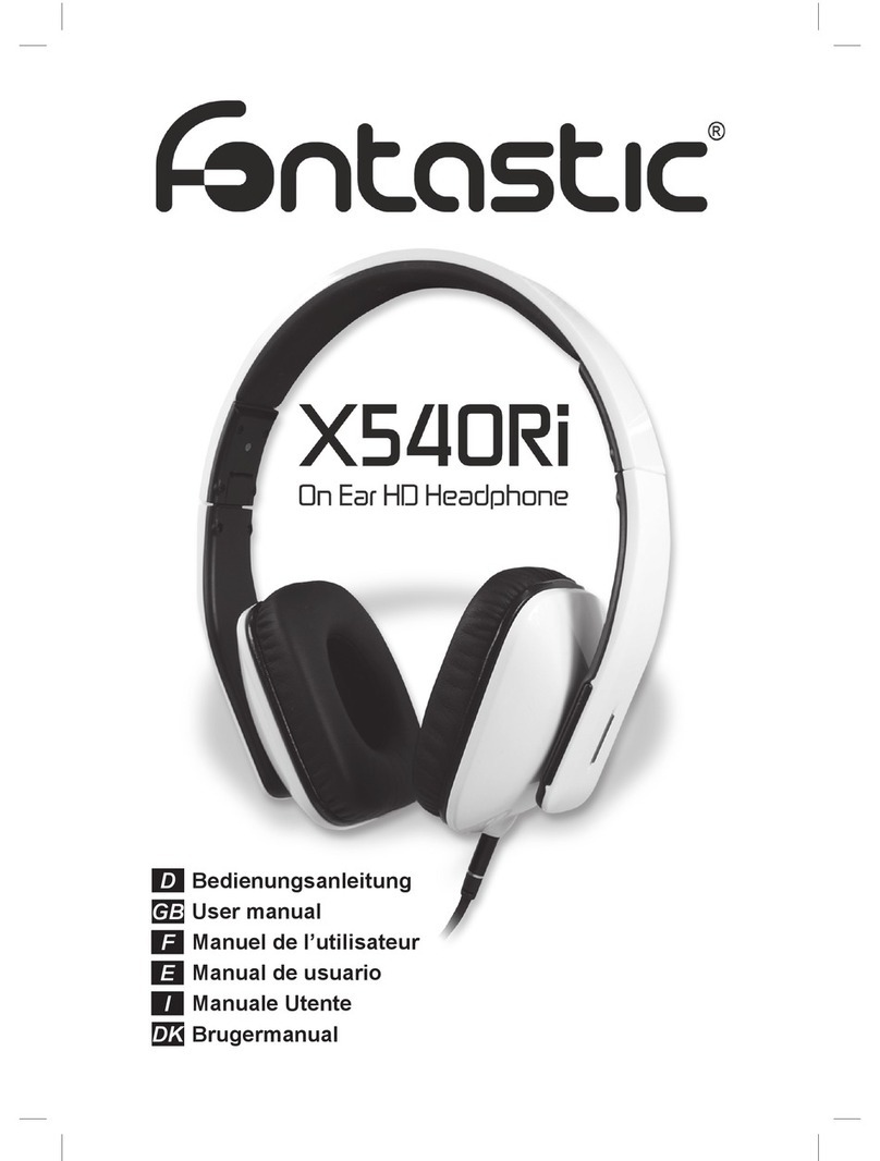 fontastic X540Ri user manual