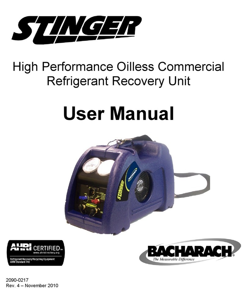 Stinger bacharach instruction manual