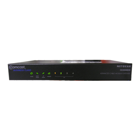 NETGEAR CG3000DCR User manual
