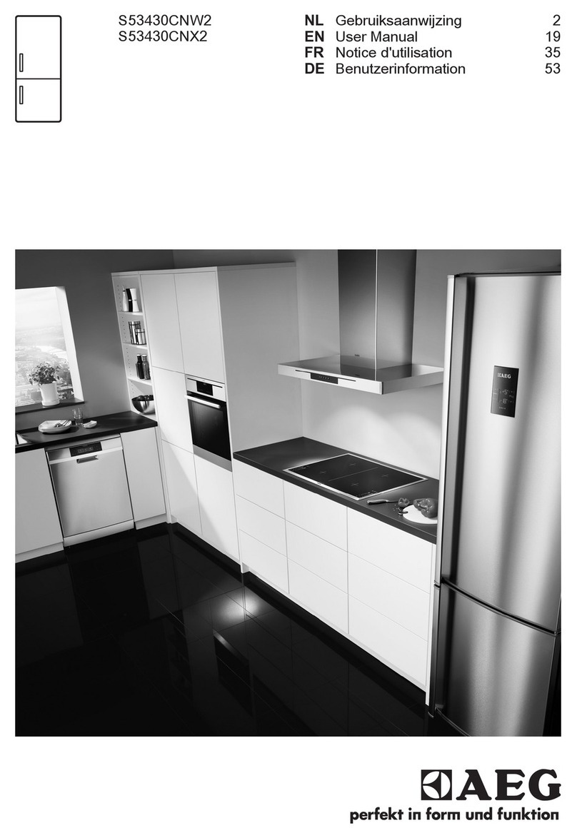 AEG S53430CNW2 User manual AEG S53430CNW2 User manual