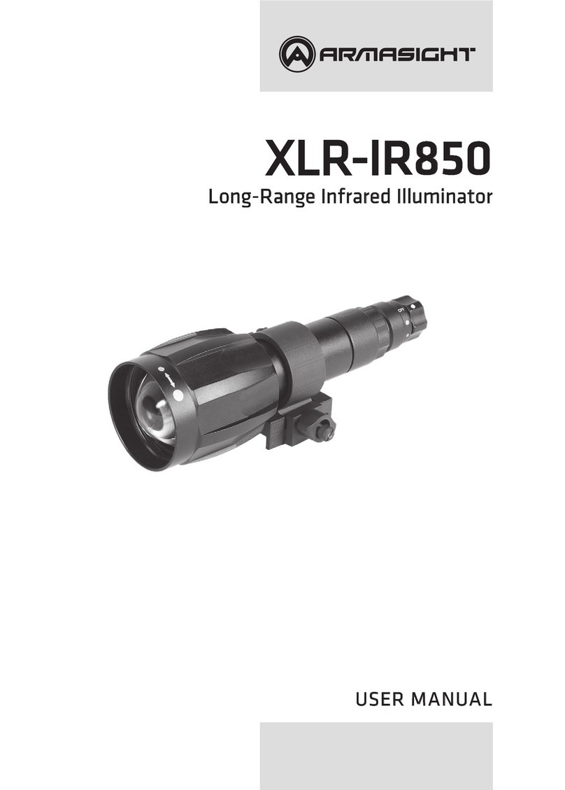 Armasight XLR-IR850 User manual