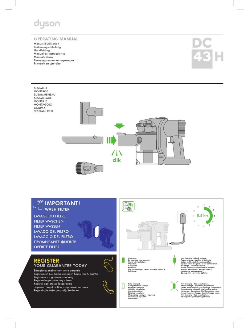 Dyson DC43H operating manual