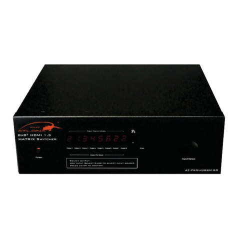Atlona AT-PROHD88M-SR user manual