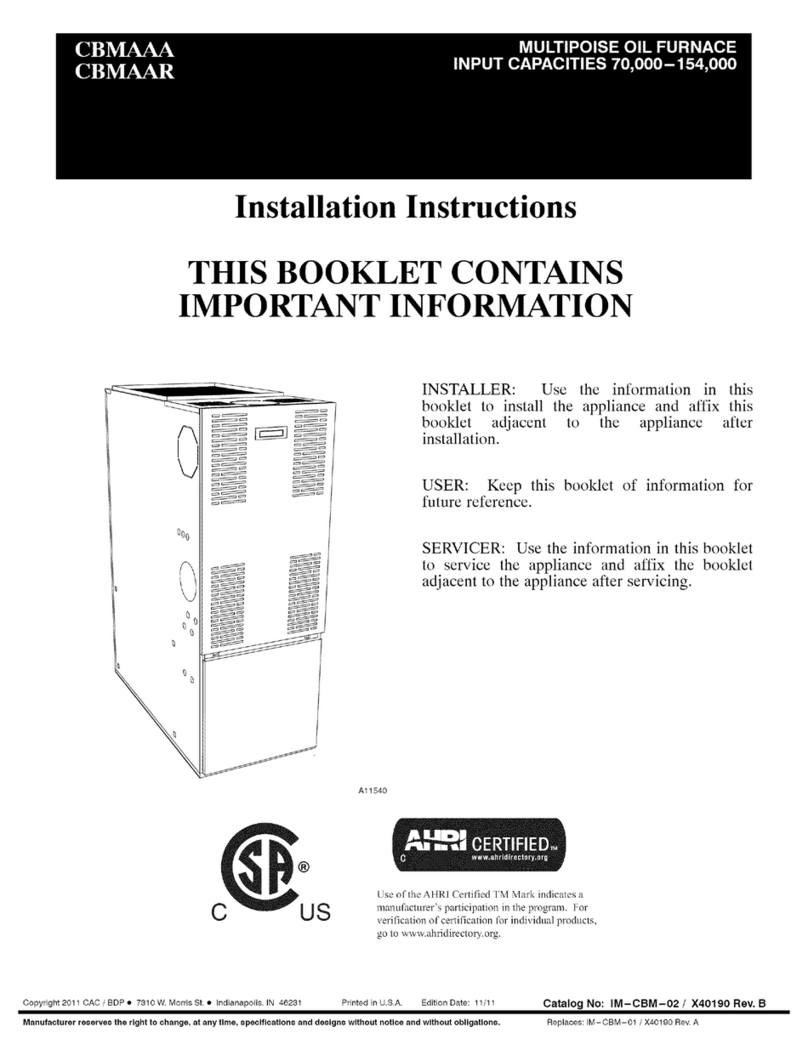 CAC / BDP CBMAAA installation instructions