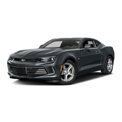 Chevrolet camaro 2016 owner's manual