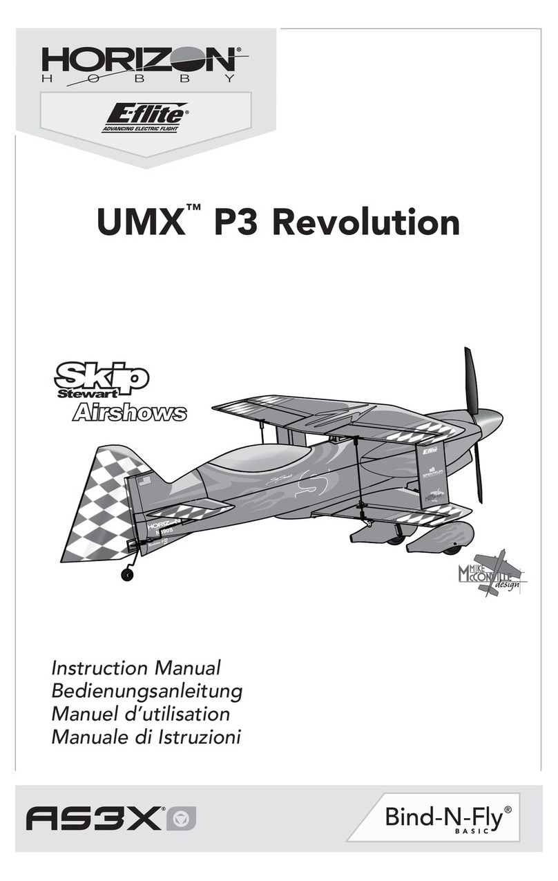 Horizon Hobby UMX P3 Revolution instruction manual