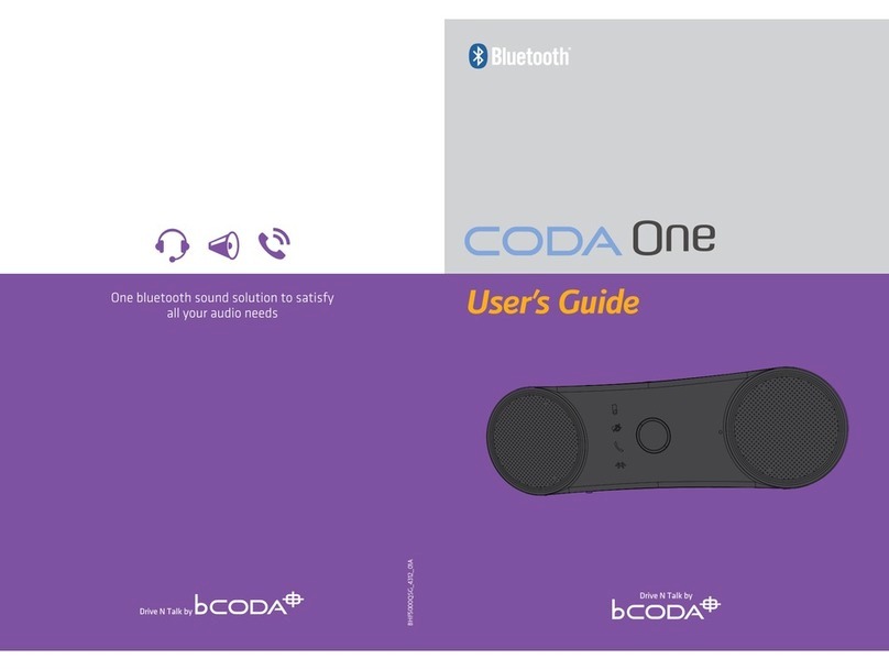 BCoda Coda One user guide