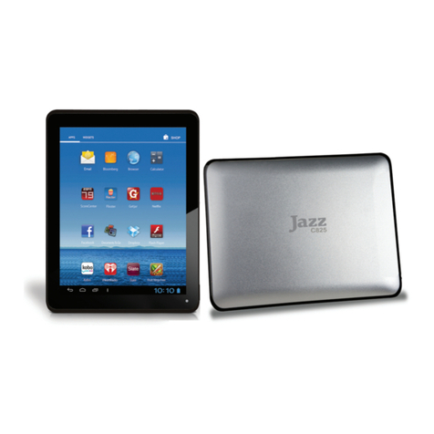 Jazz Ultratab C825 instruction manual