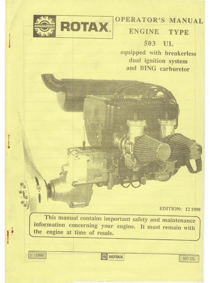 Rotax 503 UL User manual Rotax 503 UL User manual