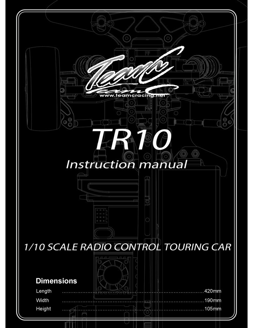 TEAMCRACING TR 10 instruction manual TEAMCRACING TR 10 instruction manual