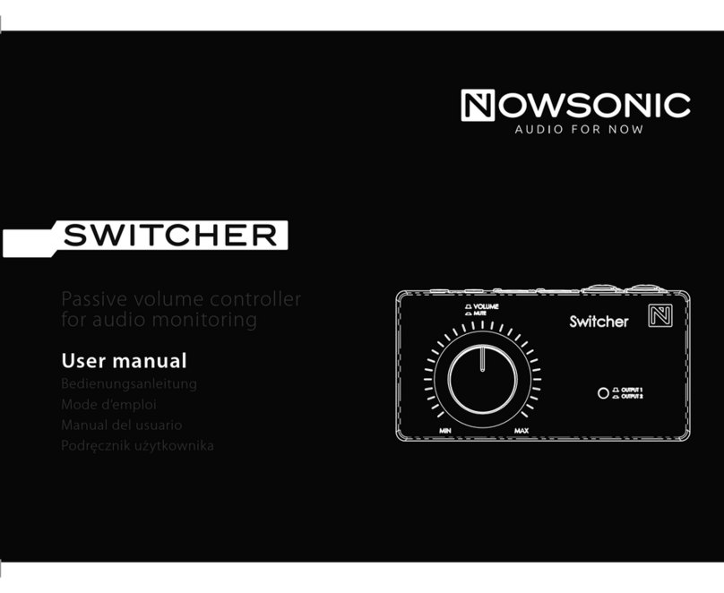 Nowsonic Switcher user manual