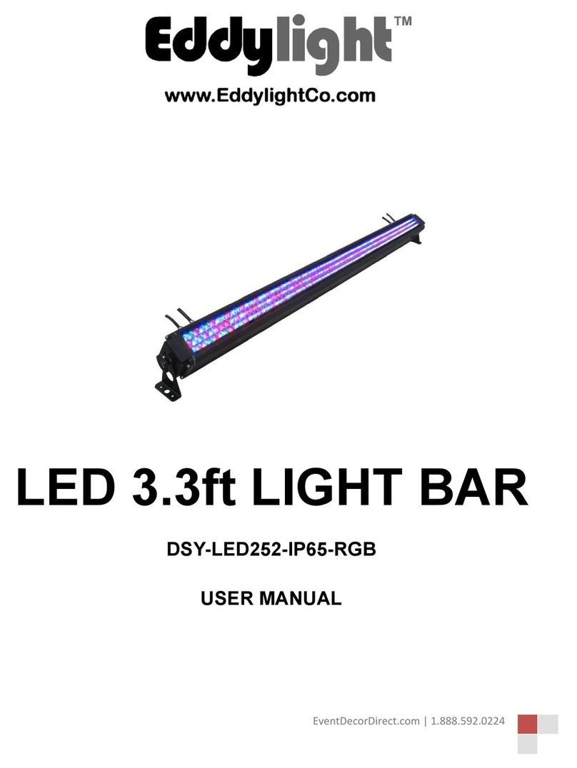 Eddylight DSY-LED252-IP65-RGB user manual