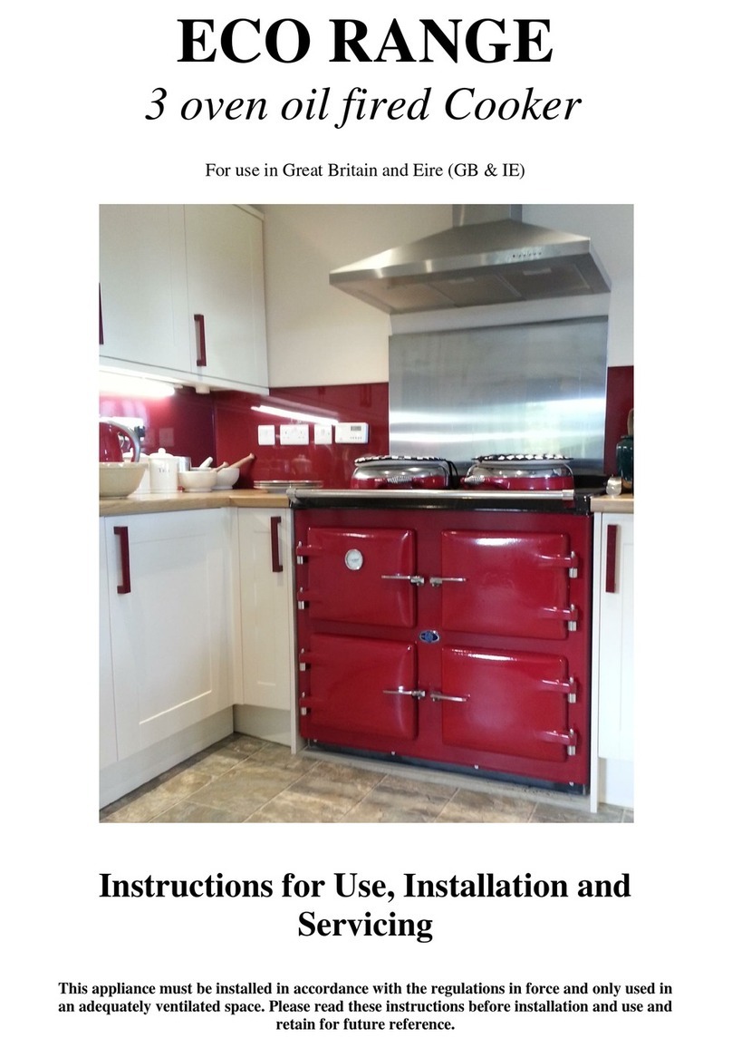 Eco Range ECOFLAM MAX Instructions for use installation and servicing