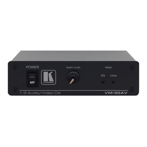 Kramer VM-30AV user manual