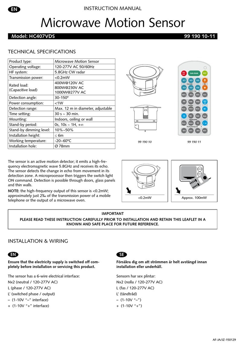 Malmbergs HC407VDS instruction manual