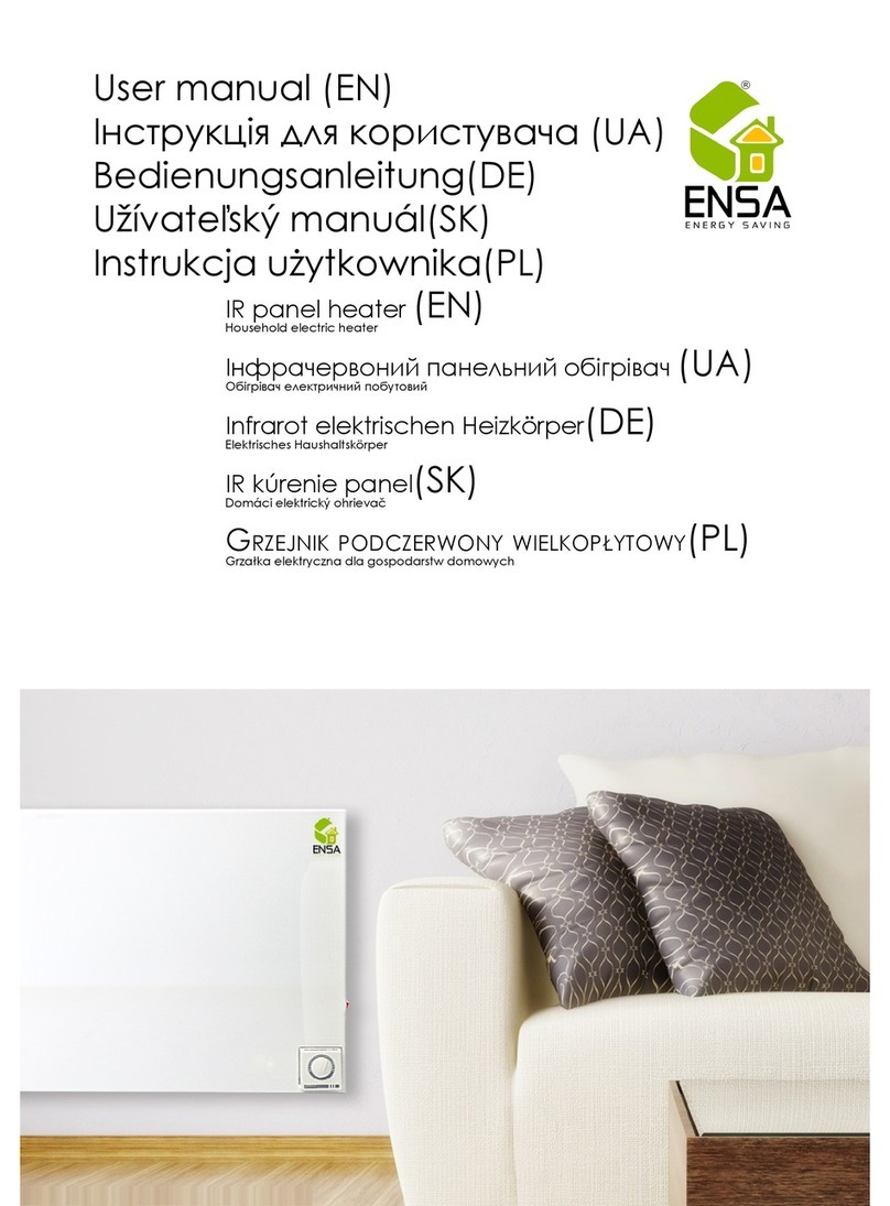 ENSA P500 user manual