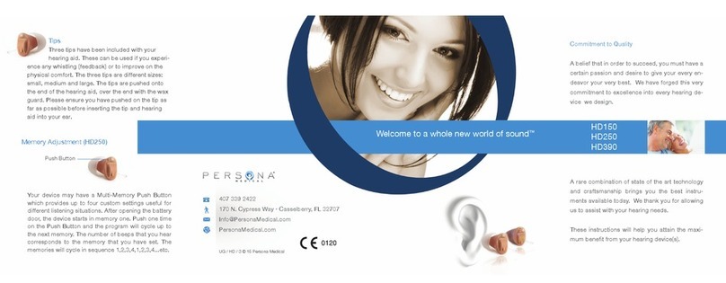Hearing Direct.com HD150 User manual