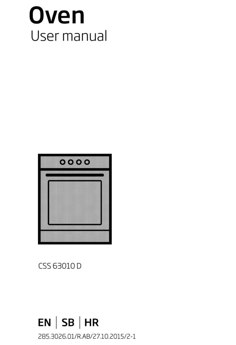 Beko CSS 63010 D User manual