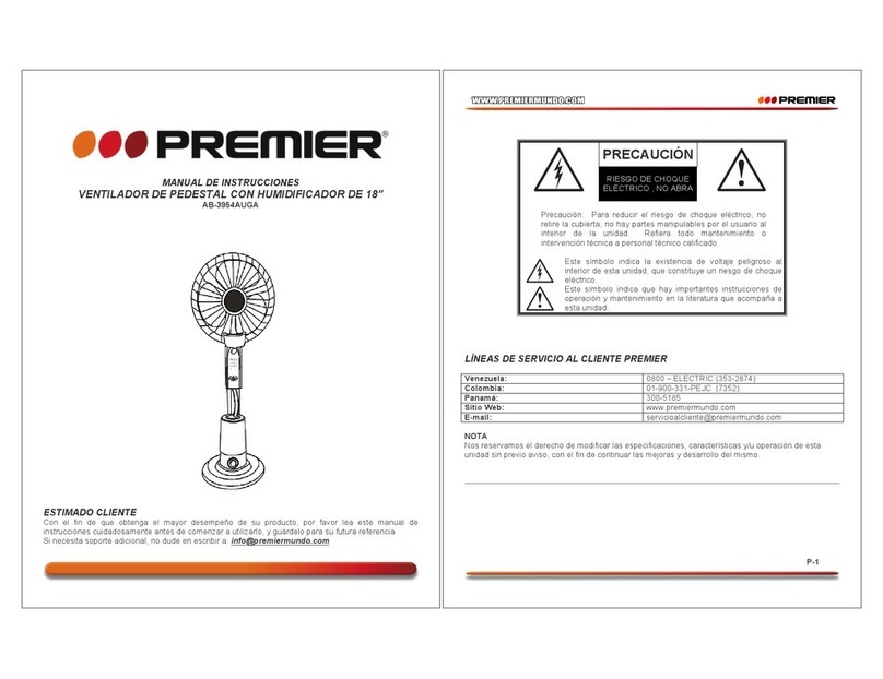 Premier AB-3954AUGA instruction manual