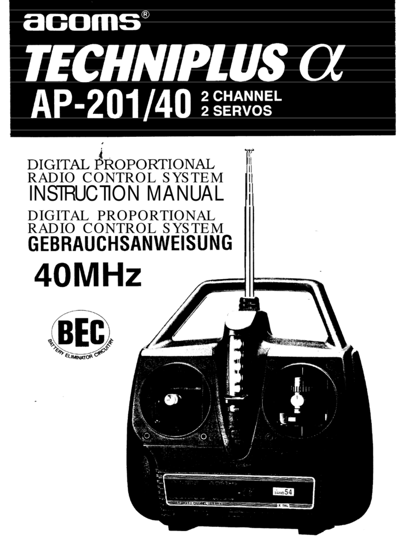 Acoms Techniplus-a AP-201/40 User manual