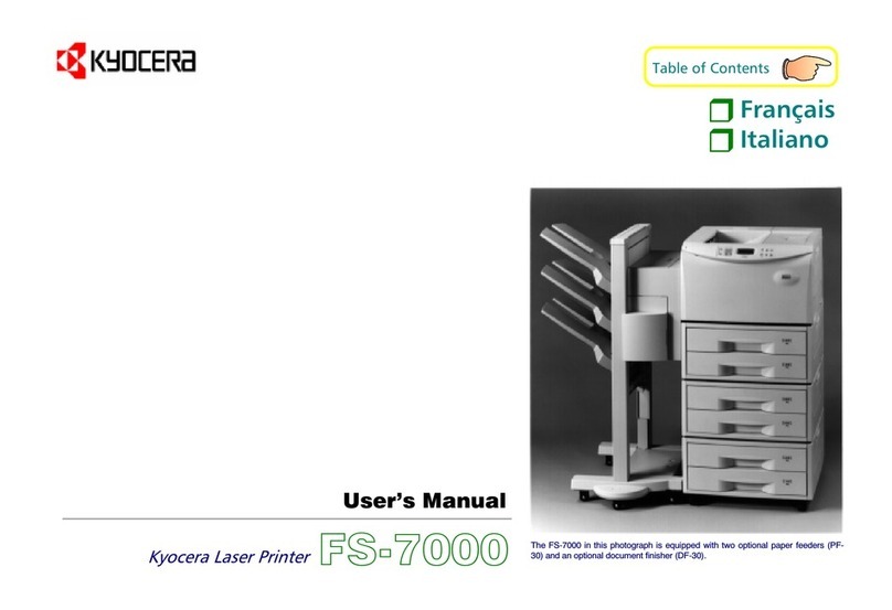 Kyocera FS-7000 User manual