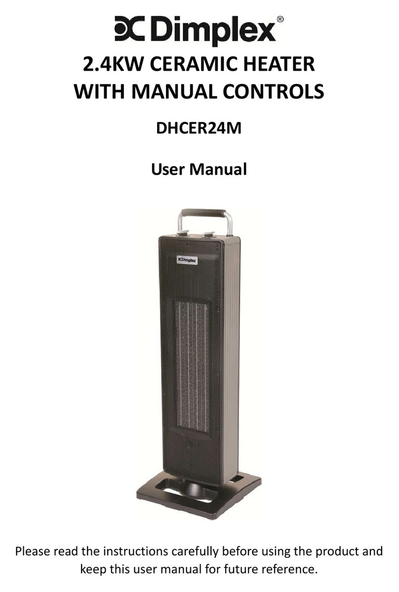 Dimplex DHCER24M User manual