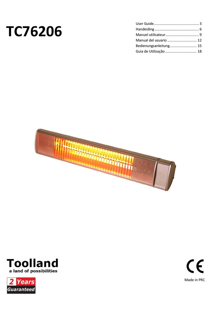 Toolland TC76206 user guide