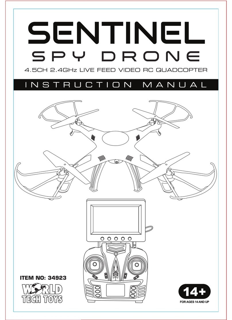 Sentinel Spy Drone 34923 instruction manual