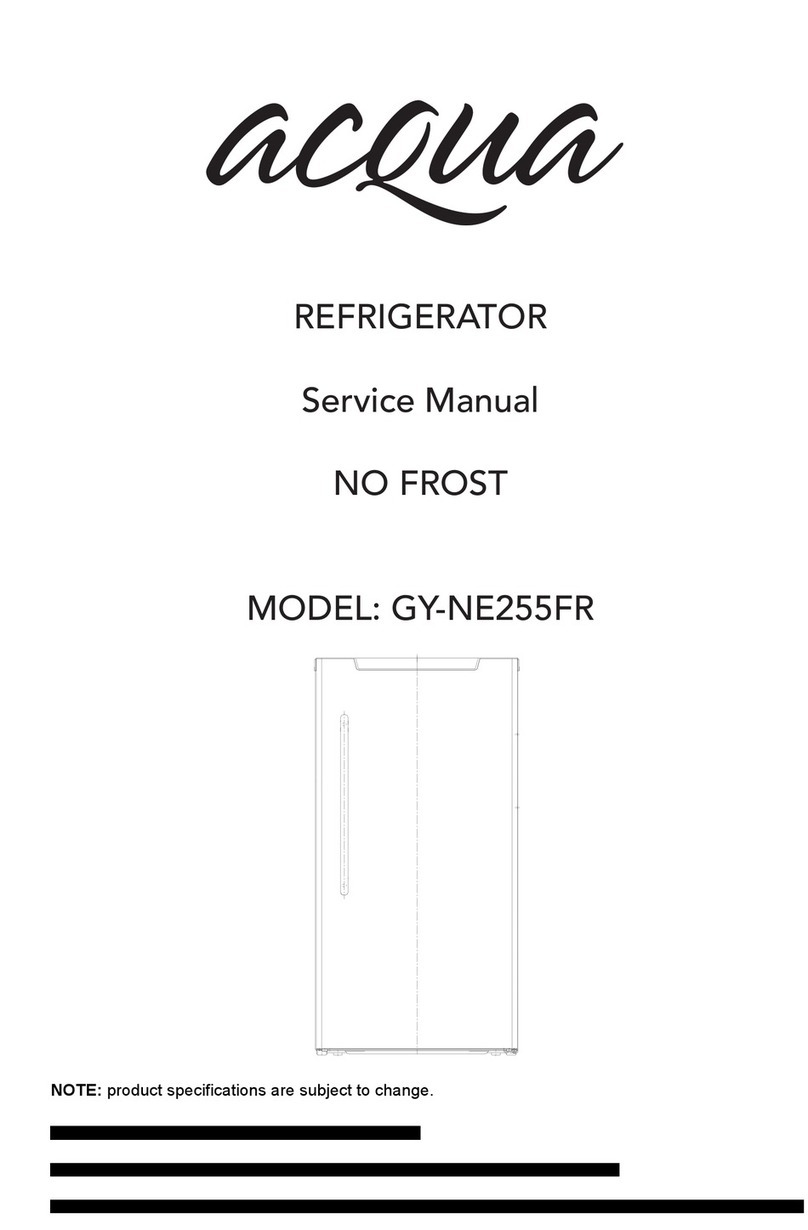 Acqua GY-NE255FR Service manual