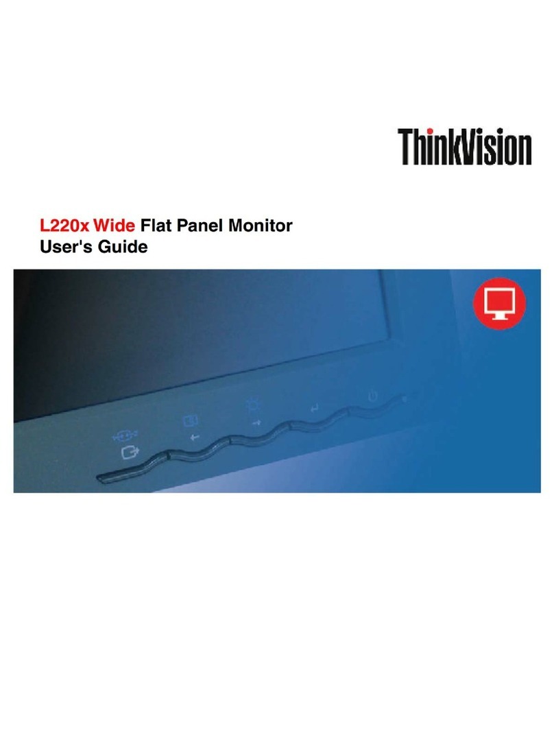 ThinkVision L220x User manual