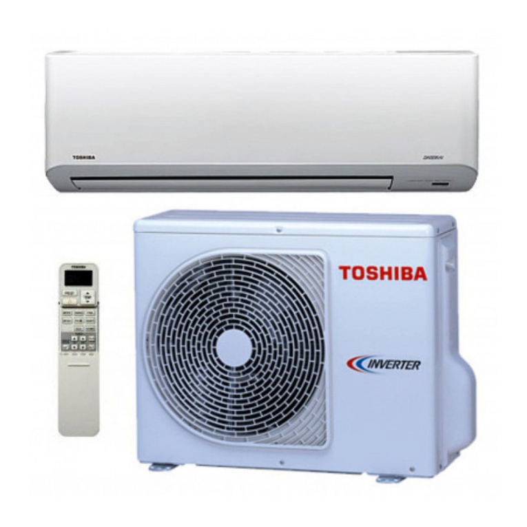 Toshiba RAS-10SKVP2 Series installation manual