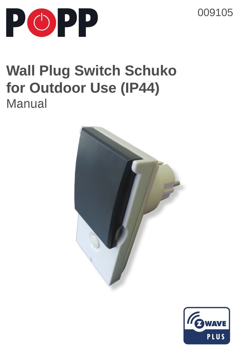 Popp IP44 User manual