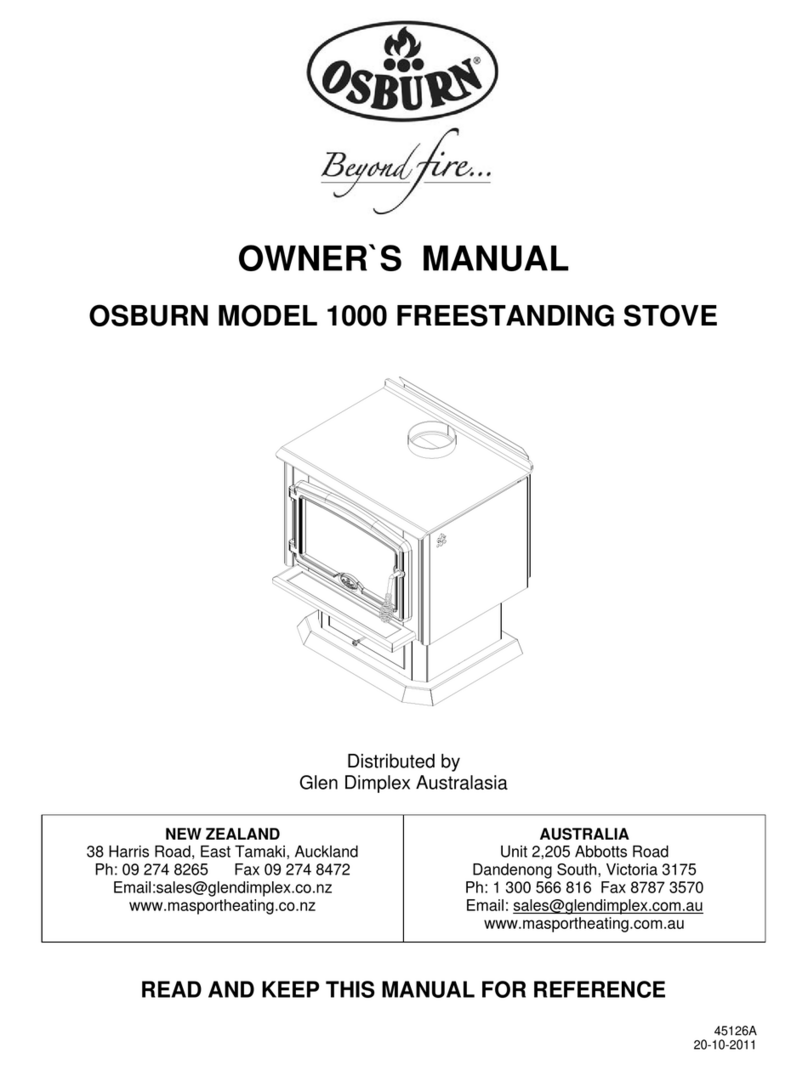 Osburn OSBURN 1000 User manual