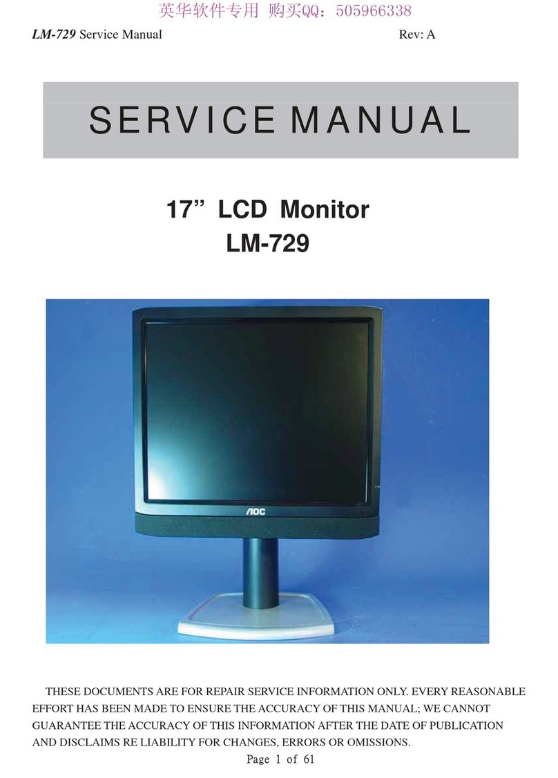 AOC LM-729 User manual
