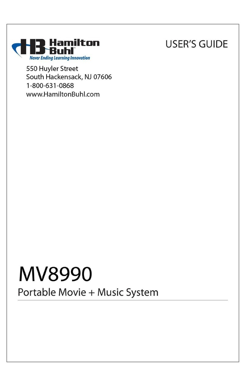 Hamilton/Buhl MV-8990 user guide