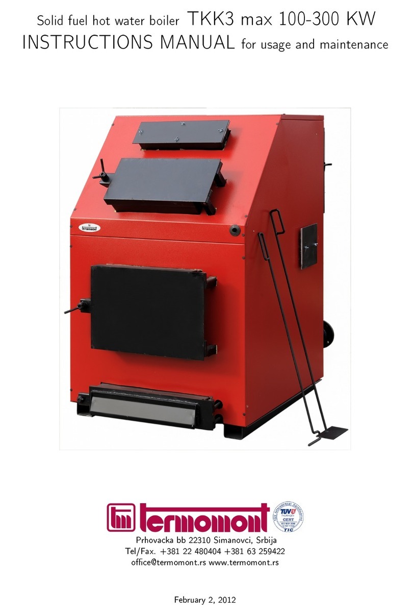 Termomont TKK3 max 100 User manual