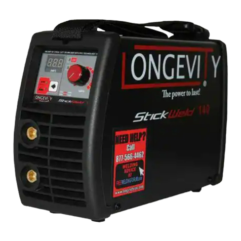 Longevity STICKWELD 140STL operating manual