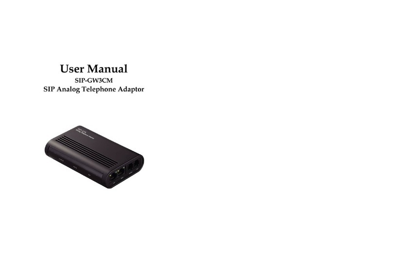 Yealink SIP-GW3CM user manual