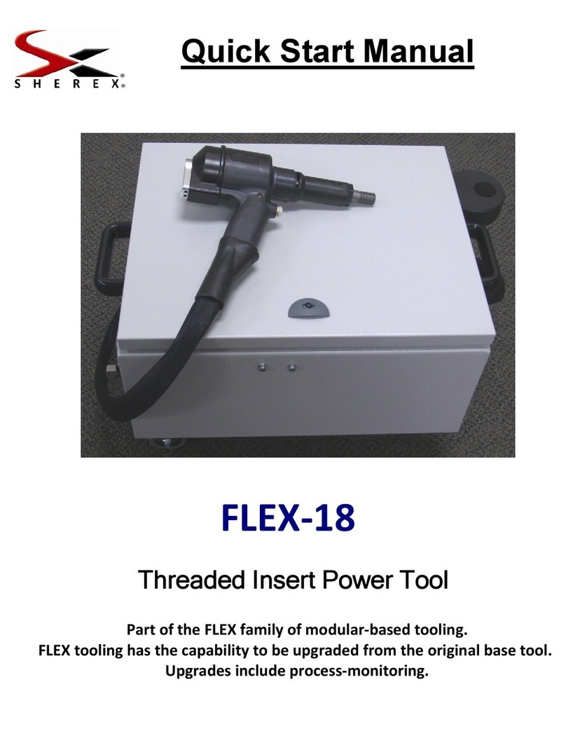 Sherex FLEX-18 Instruction manual